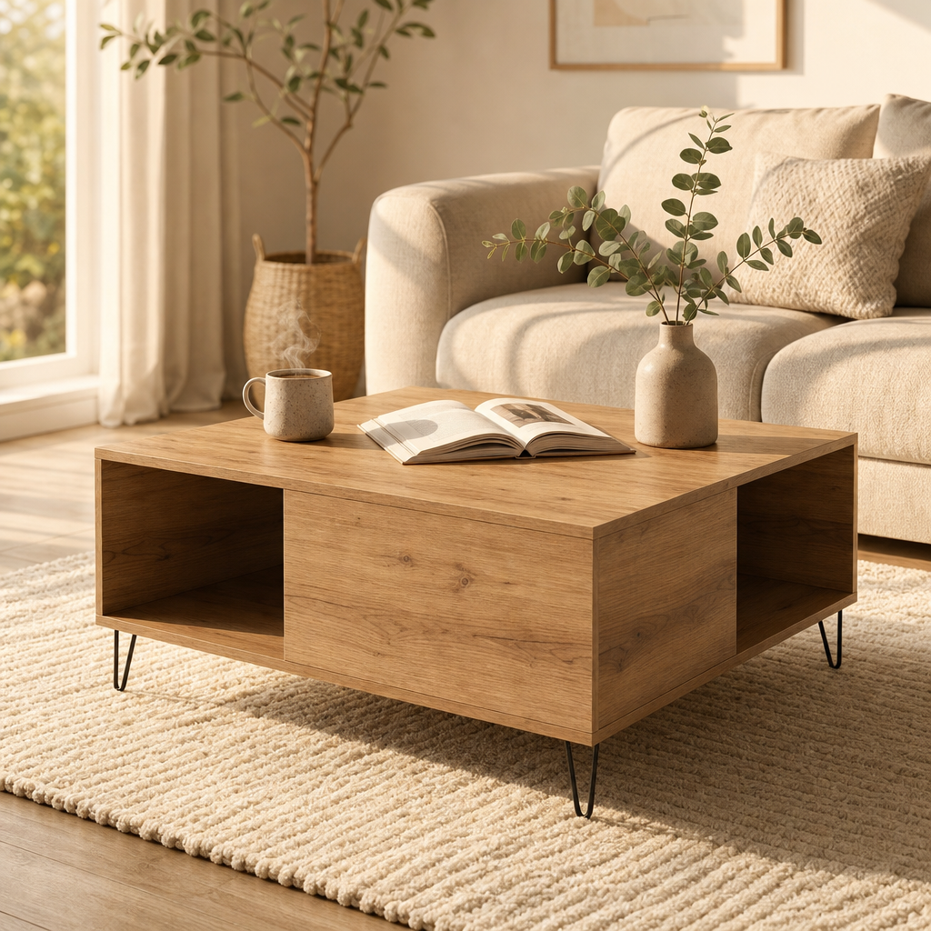 Table basse en chene Solen