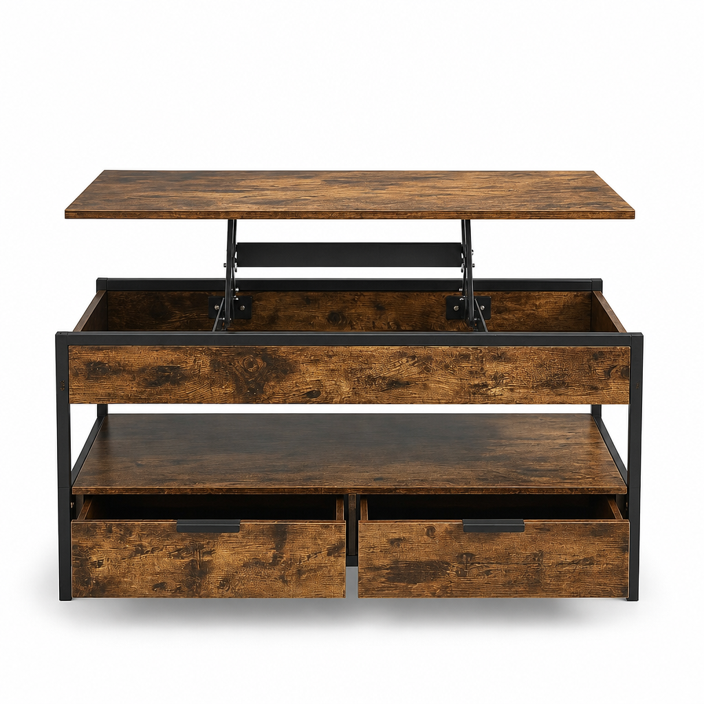 Table basse relevable Manhattan