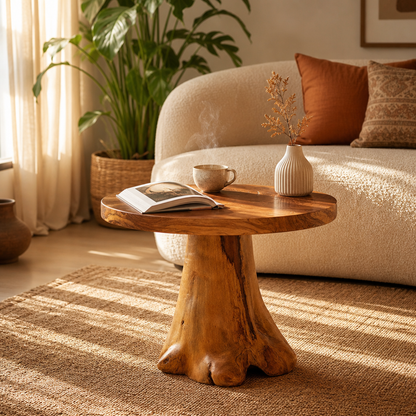 Table basse en bois massif Siena