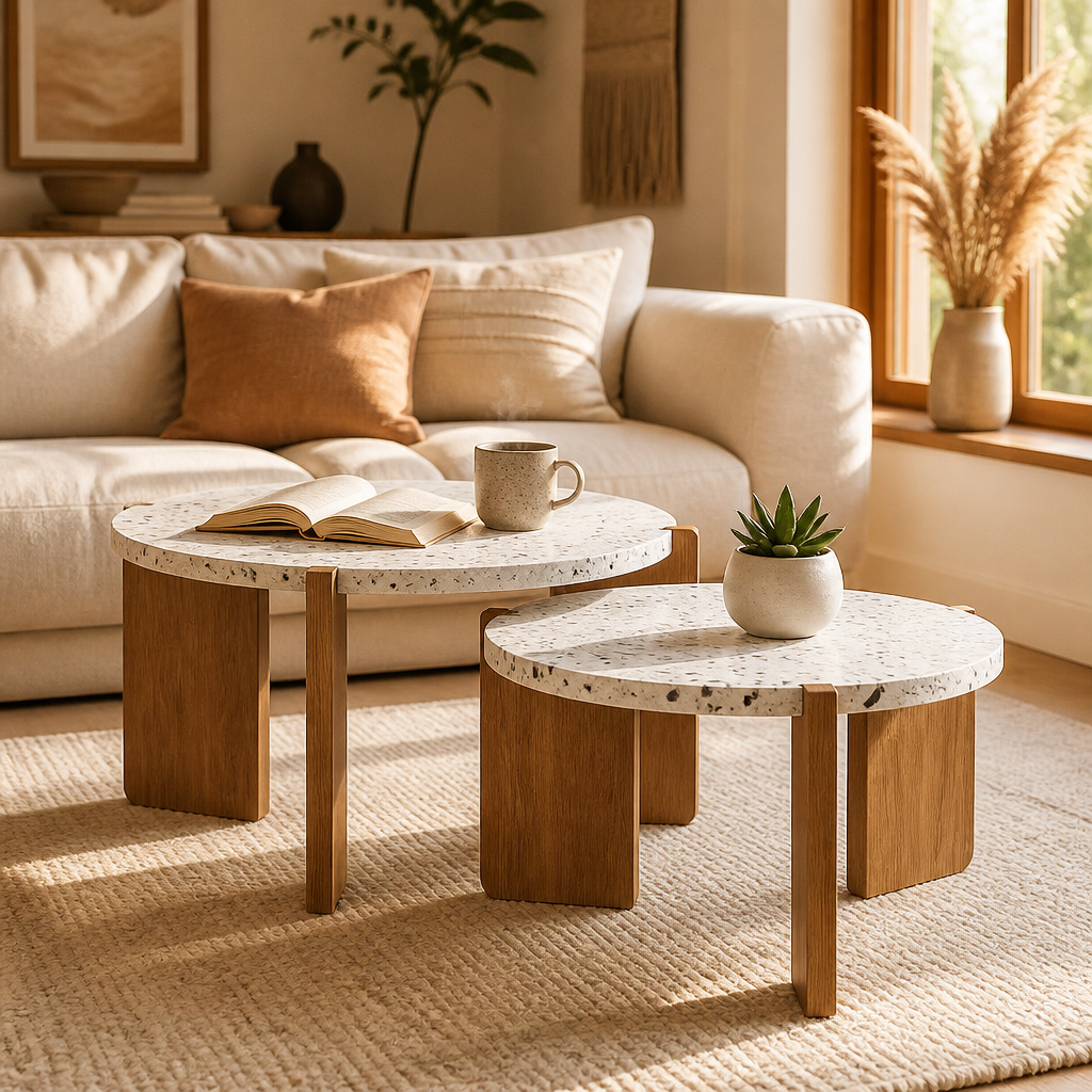 Table basse gigogne Calyra Duo