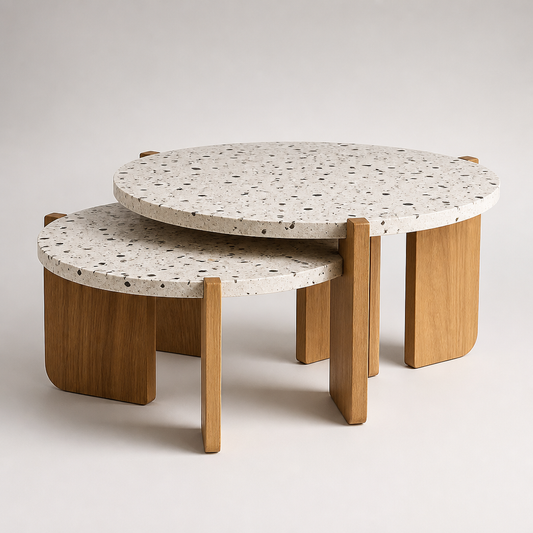 Table basse gigogne Calyra Duo