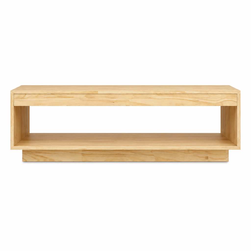 Table basse en bois clair Horizon