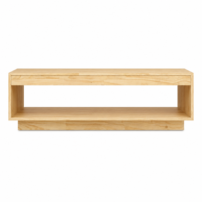 Table basse en bois clair Horizon
