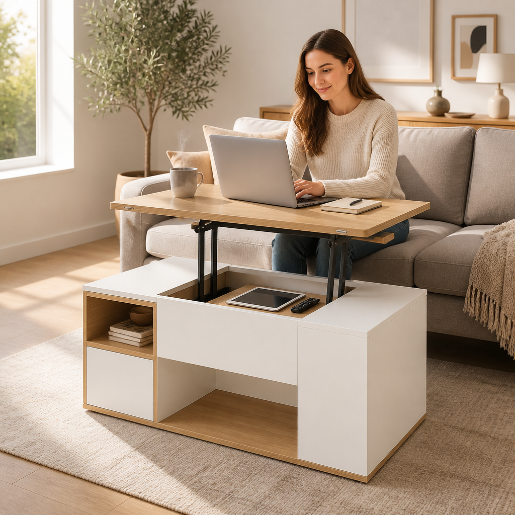Table basse relevable Nova