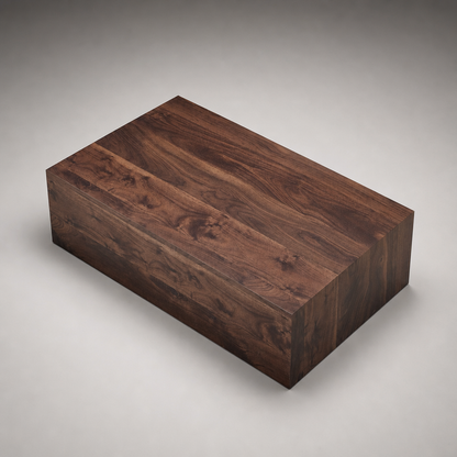Table basse noyer