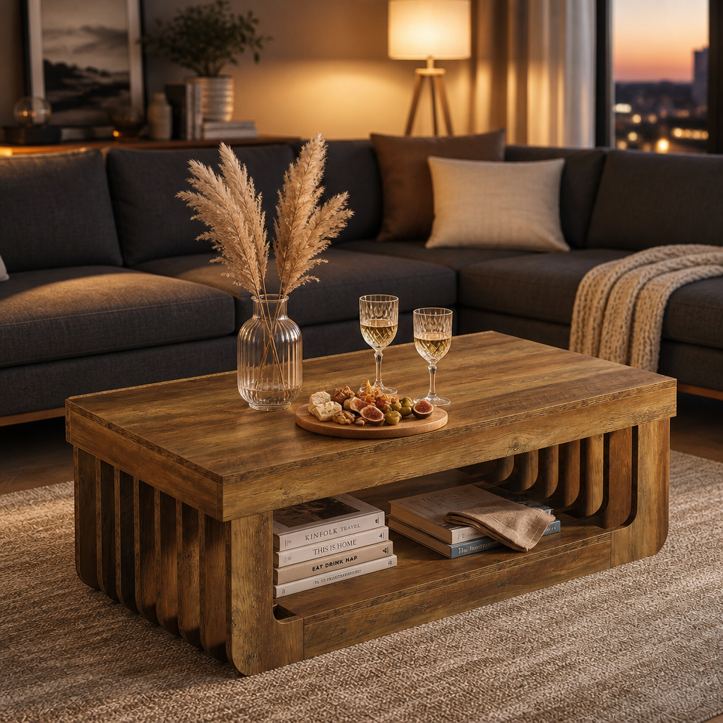 Table basse en bois Savannah