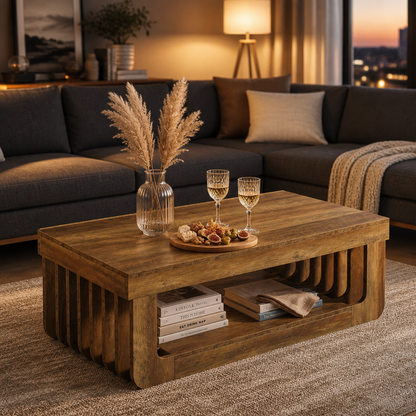 Table basse en bois Savannah