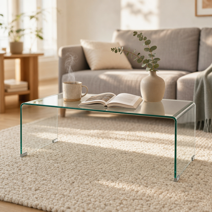 Table basse en verre Vetra