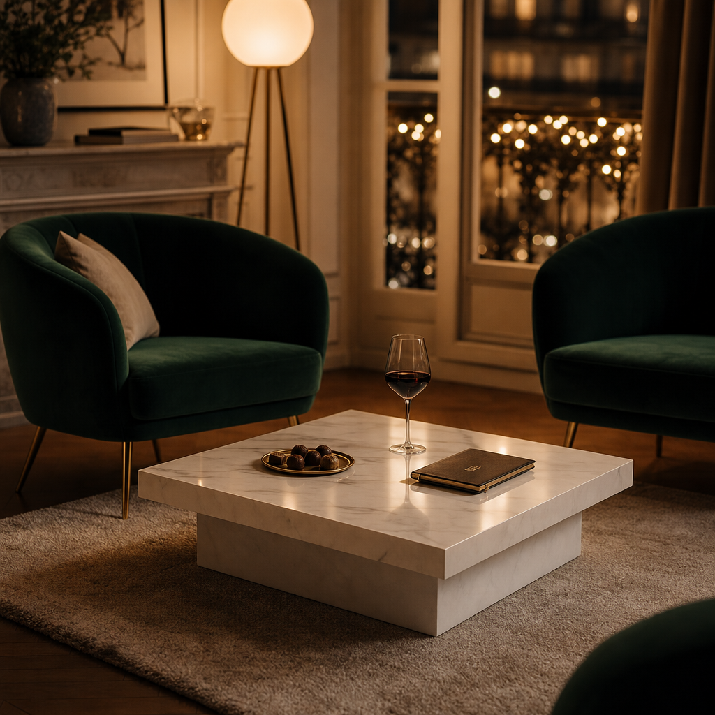 Table basse design Obsidia