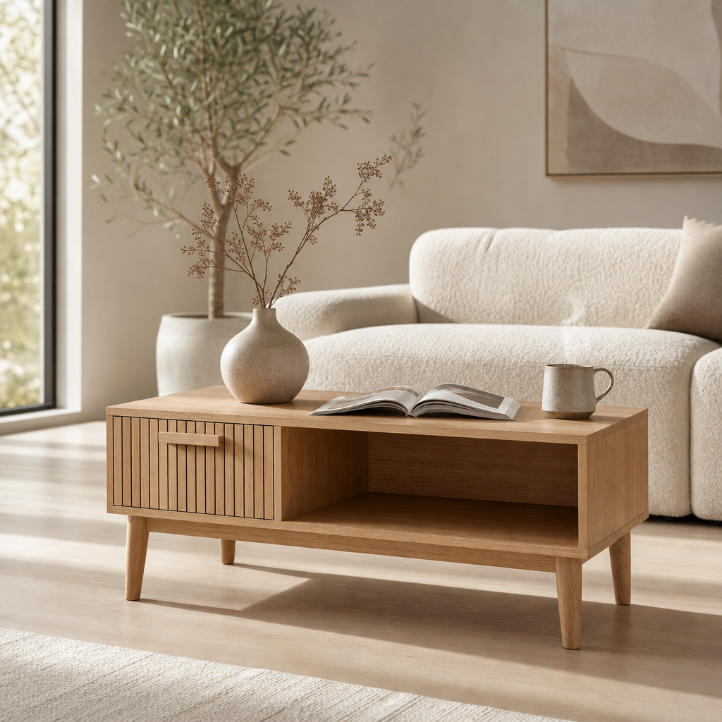 Table basse Japandi Lignum