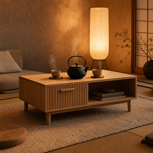 Table basse Japandi Lignum