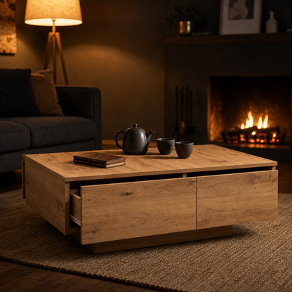 Table basse Rovia en bois