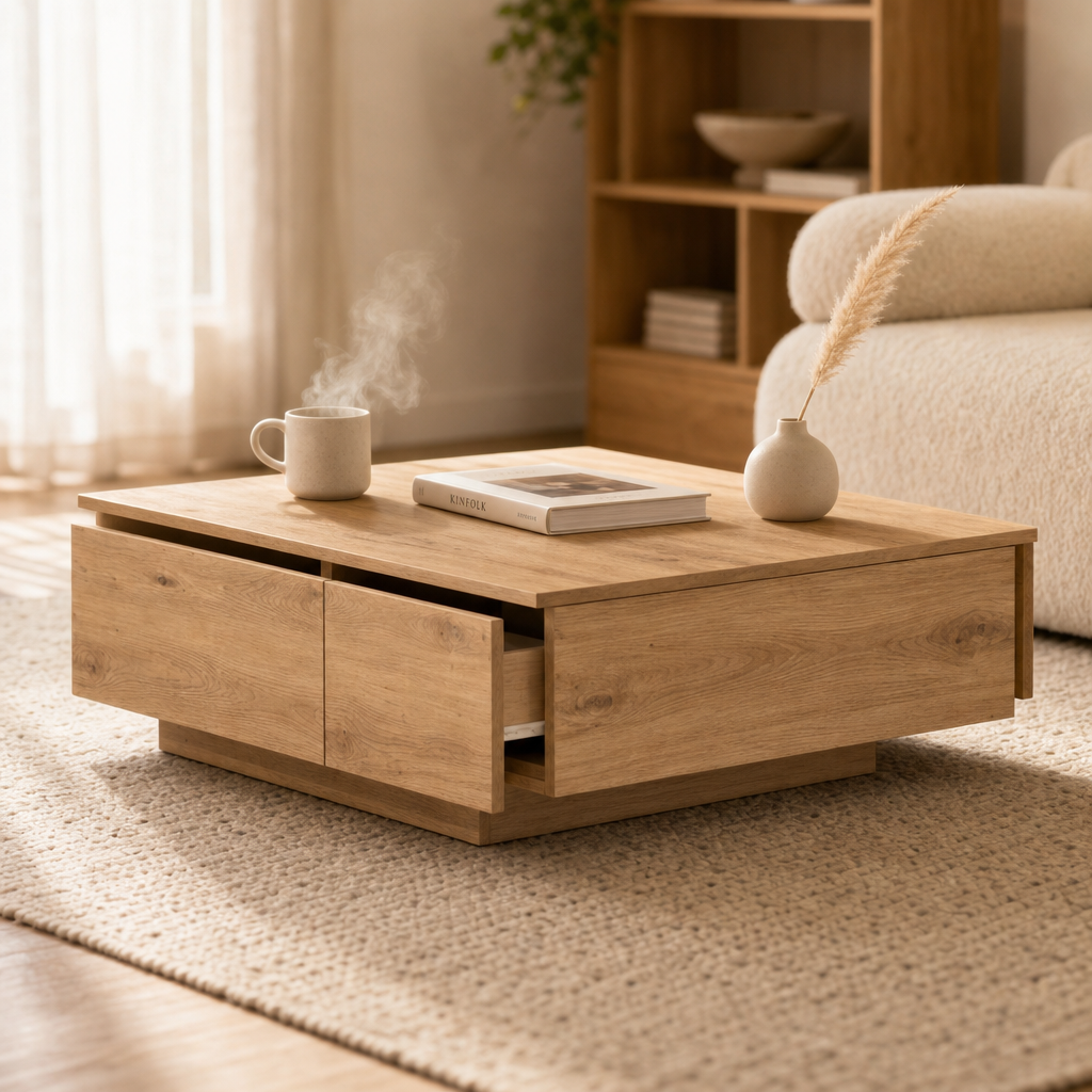 Table basse Rovia en bois