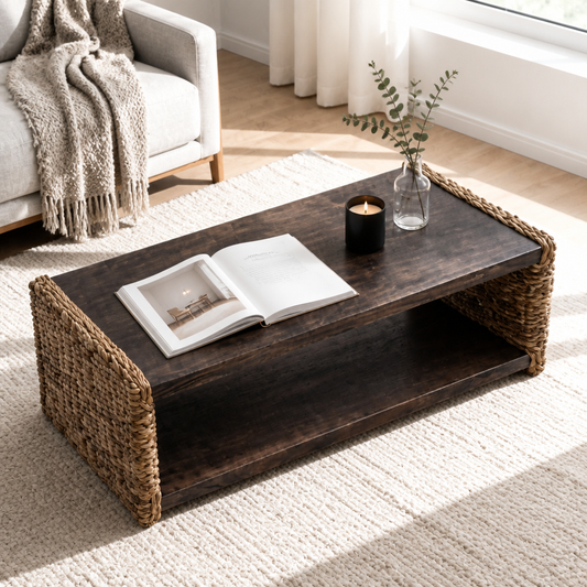 Table basse Trame en bois