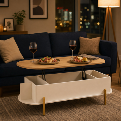 Table basse relevable Akroma