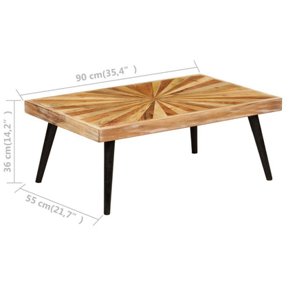 Table en bois massif Amaria
