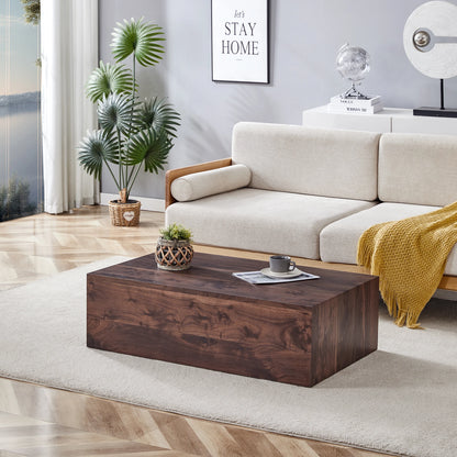 Table basse noyer
